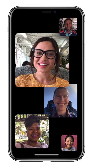 Apple FaceTime 32 Person Group Chat