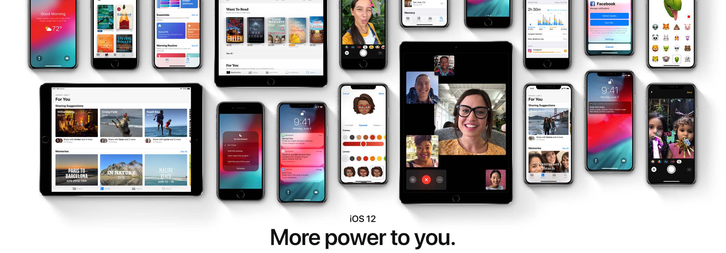 New Apple Announcements: iOS 12